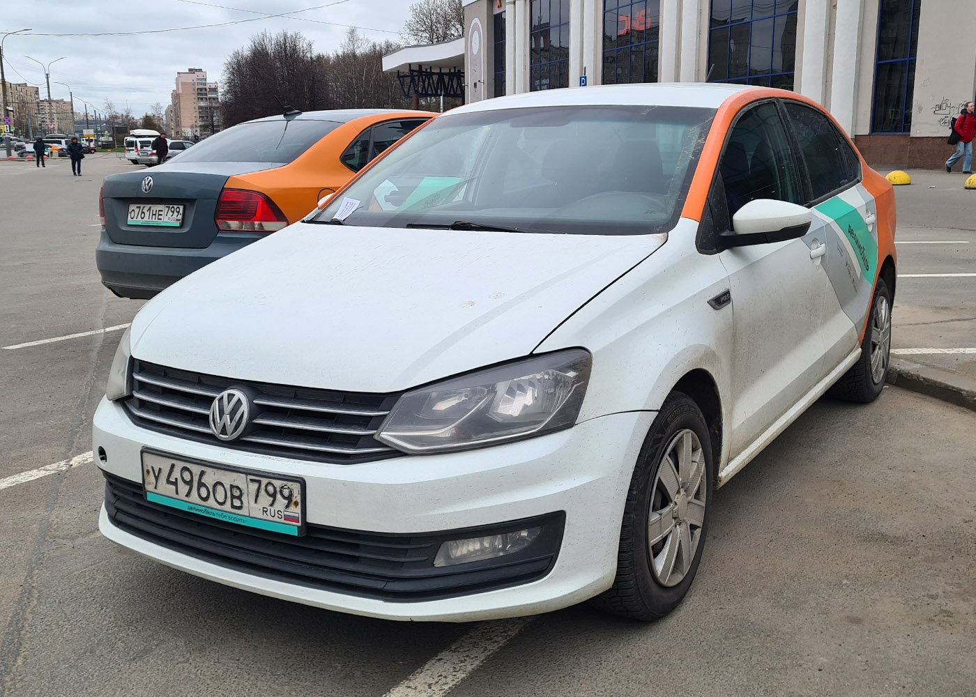 Санкт-Петербург, Volkswagen Polo № У 496 ОВ 799