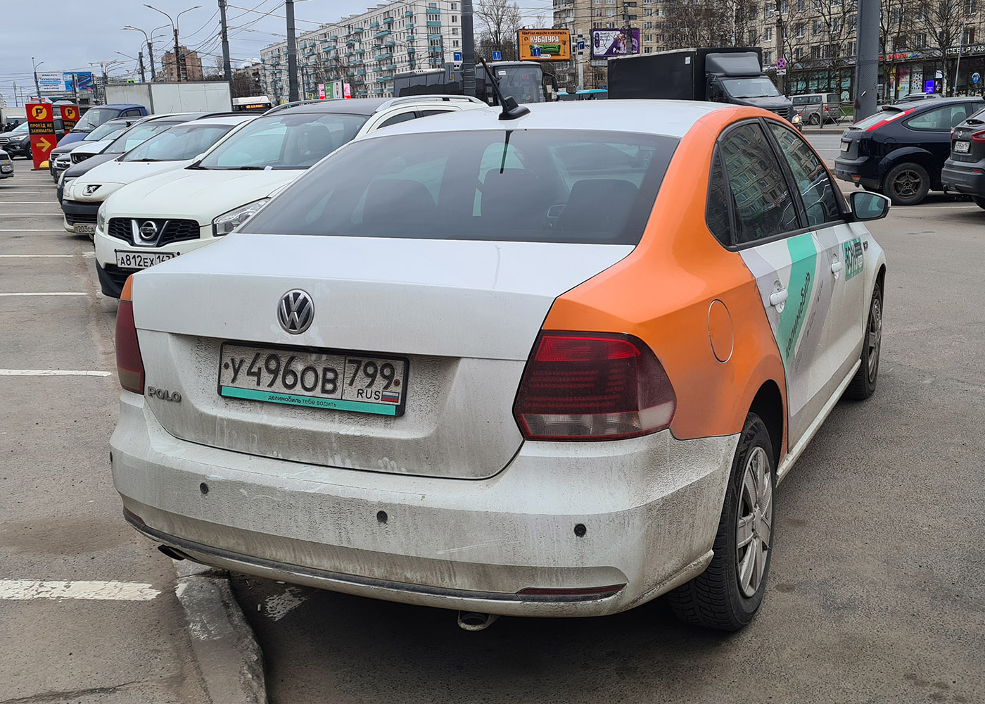 Санкт-Петербург, Volkswagen Polo № У 496 ОВ 799