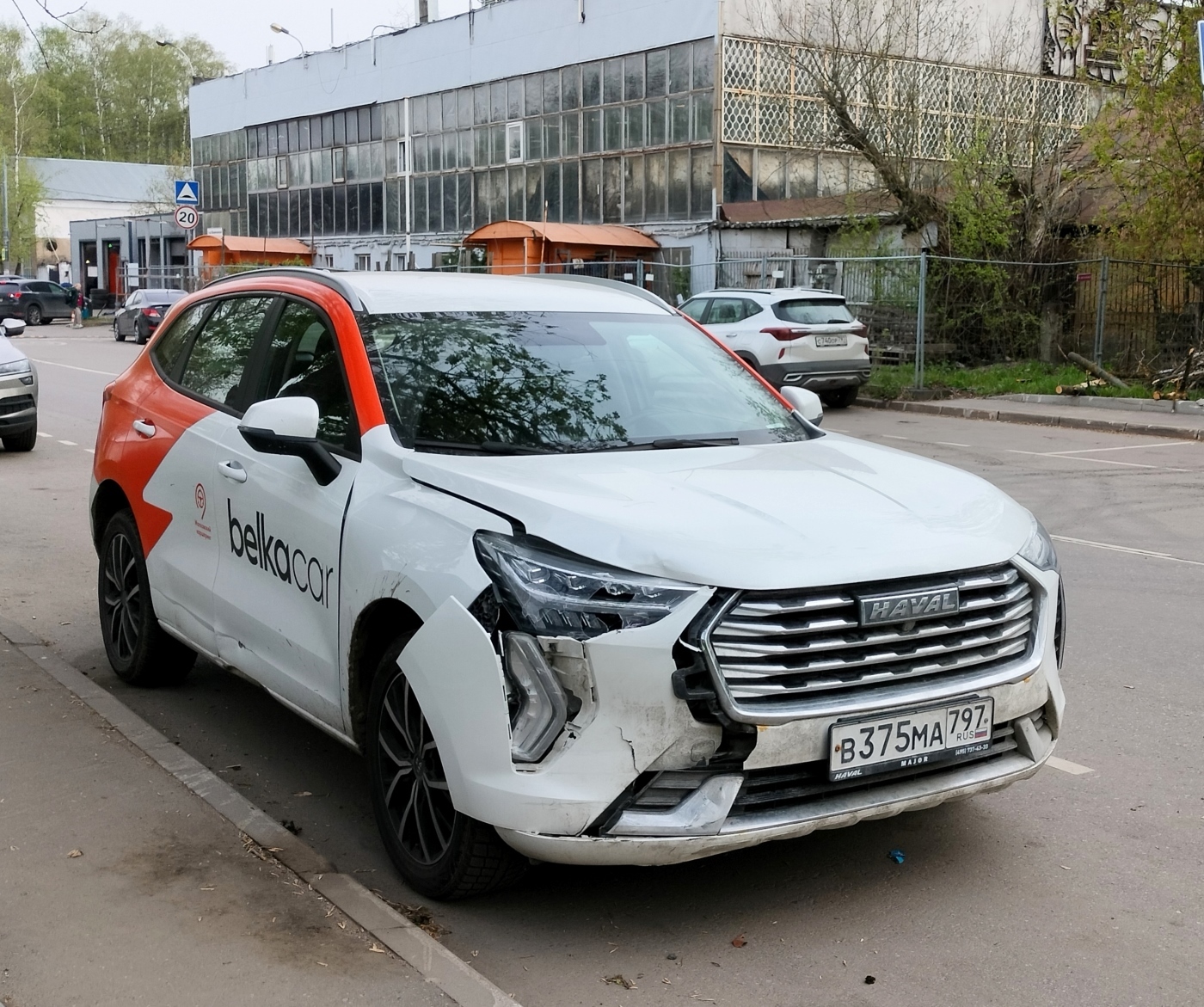 Москва, Haval Jolion № В 375 МА 797