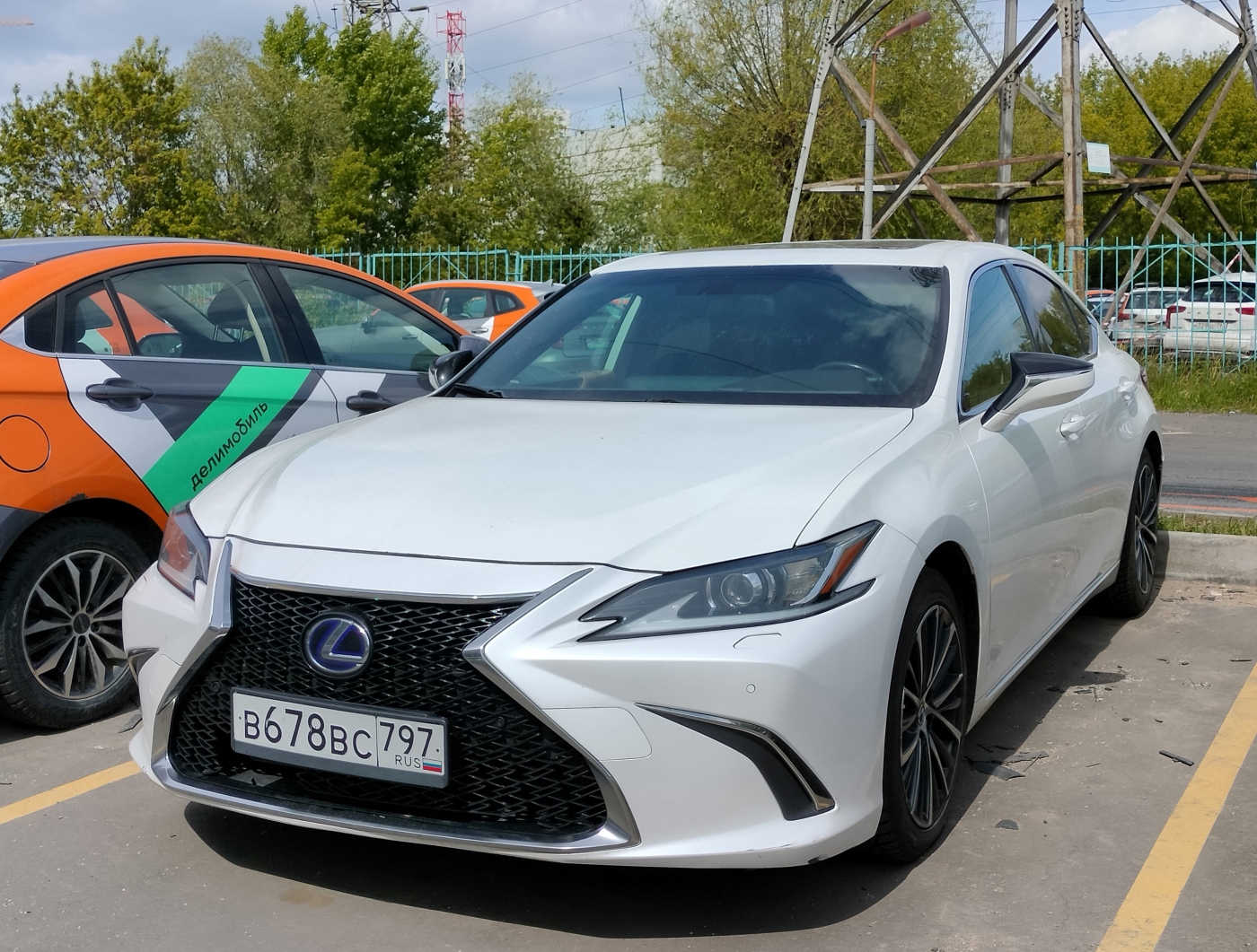 Москва, Lexus ES 250 № В 678 ВС 797