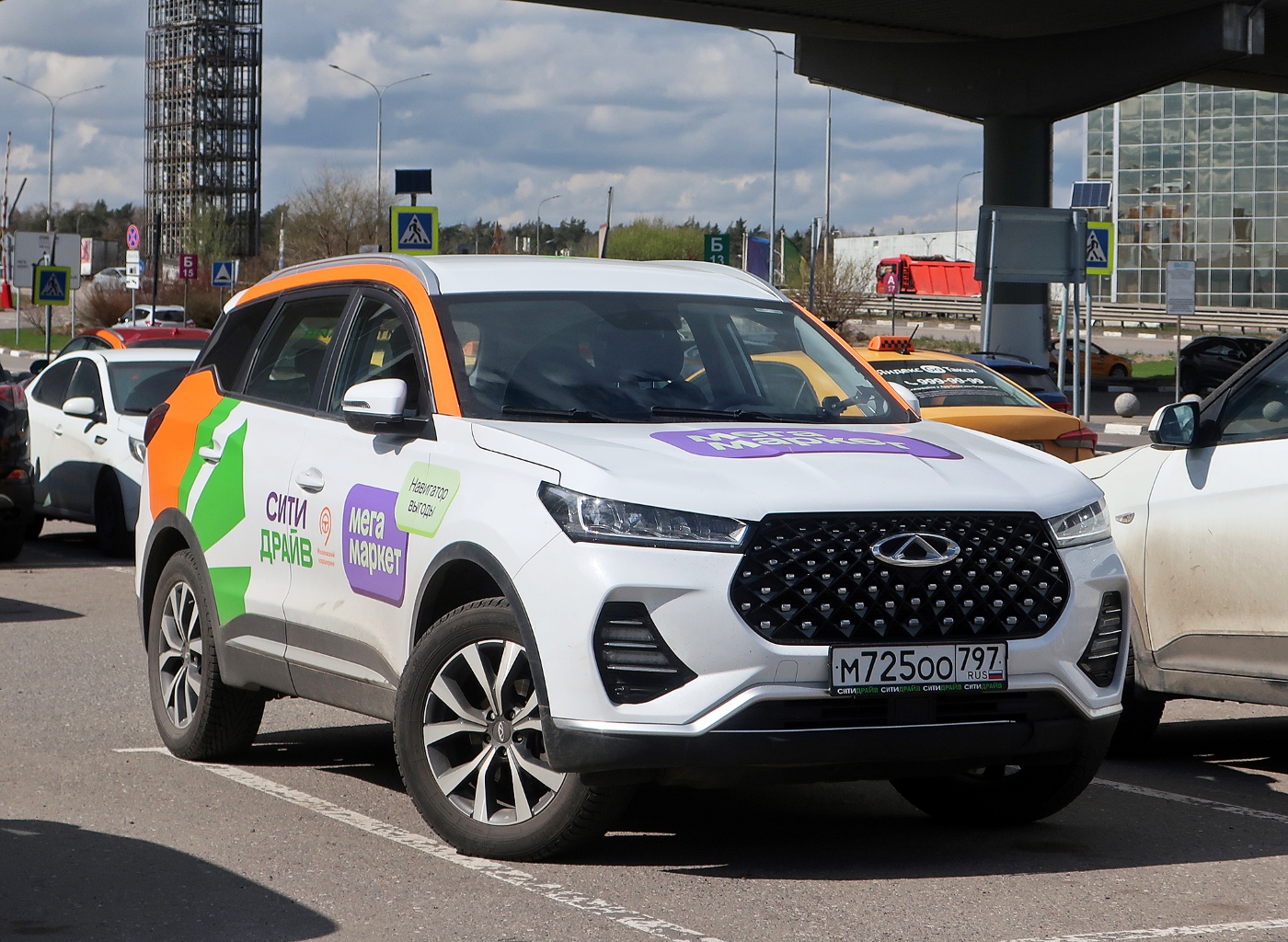Москва, Chery Tiggo 7 № М 725 ОО 797