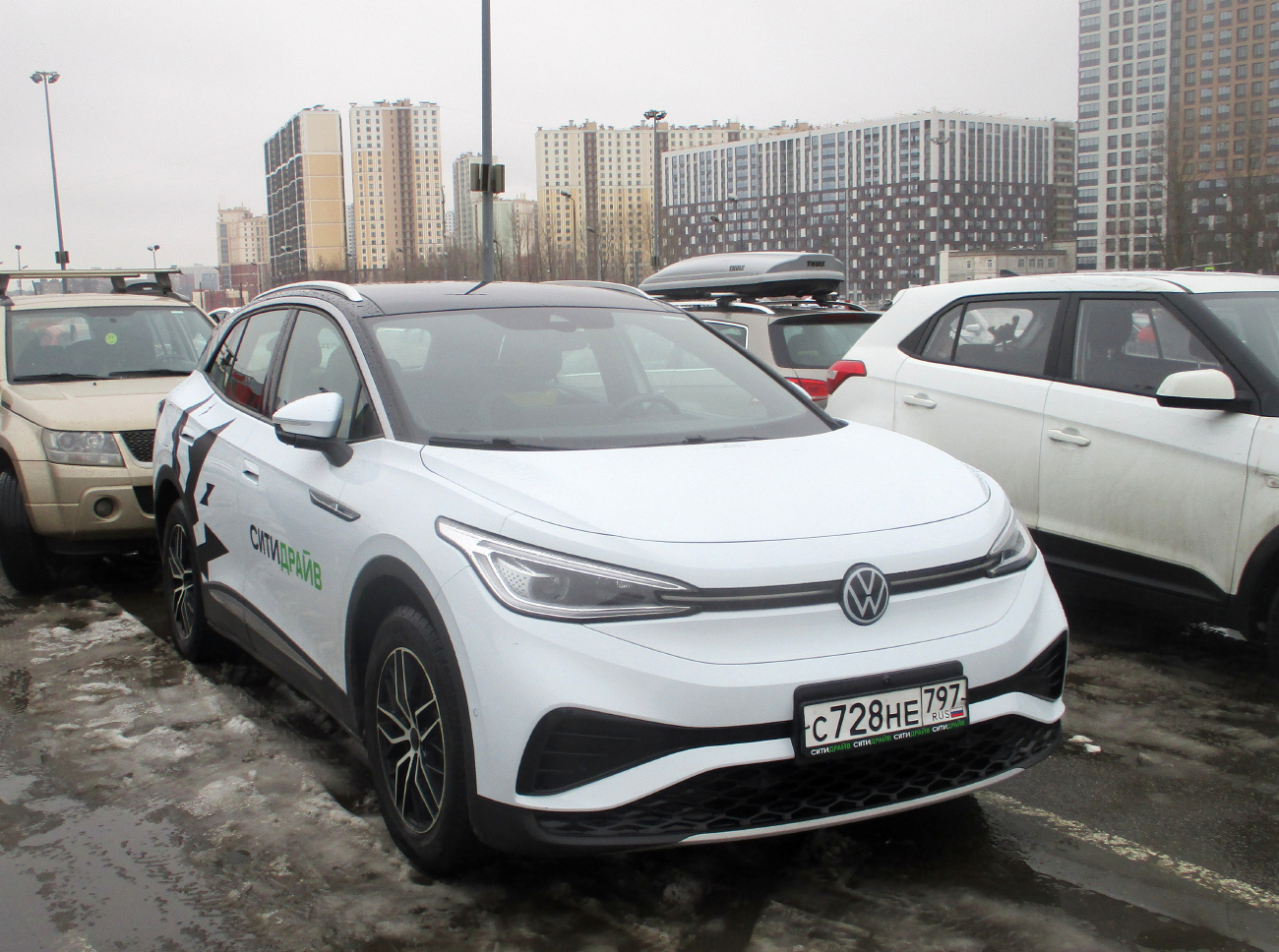 Санкт-Петербург, Volkswagen ID.4 № С 728 НЕ 797