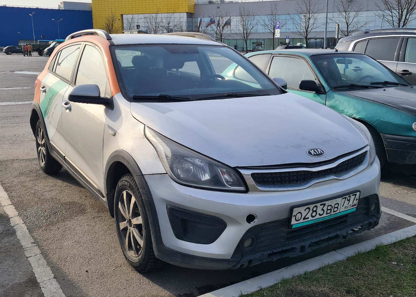 Санкт-Петербург, KIA Rio № О 283 ВВ 797