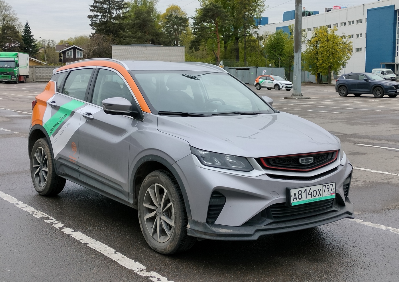 Москва, Geely Coolray № А 814 ОХ 797