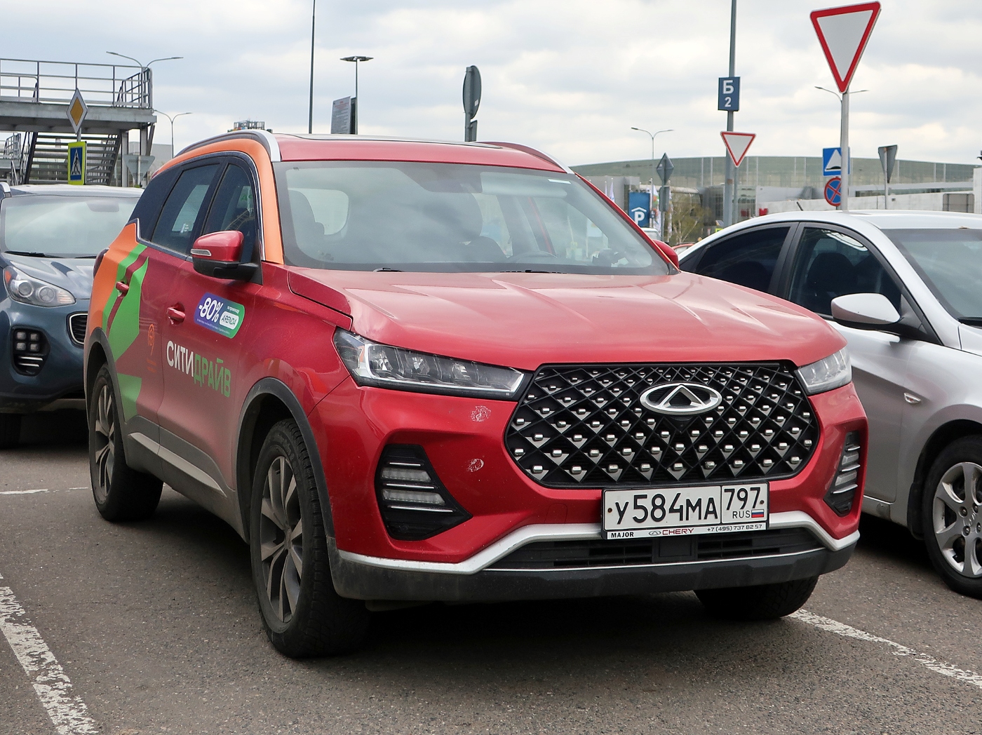Москва, Chery Tiggo 7 № У 584 МА 797