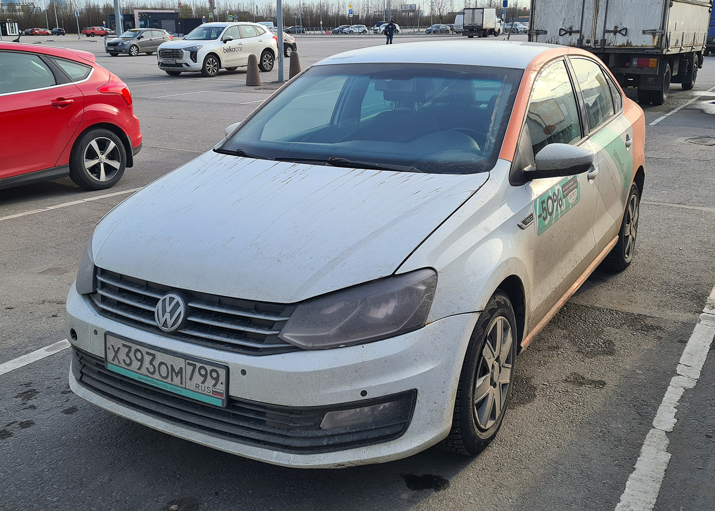 Санкт-Петербург, Volkswagen Polo № Х 393 ОМ 799