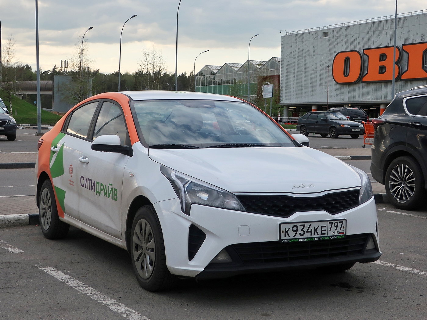 Москва, KIA Rio № К 934 КЕ 797