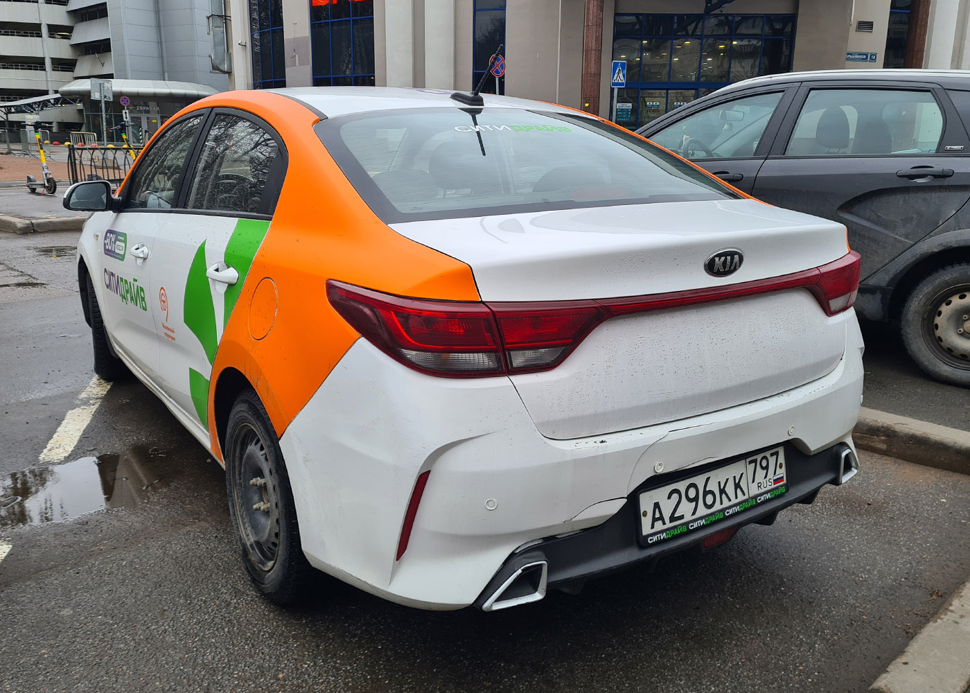 Санкт-Петербург, KIA Rio № А 296 КК 797