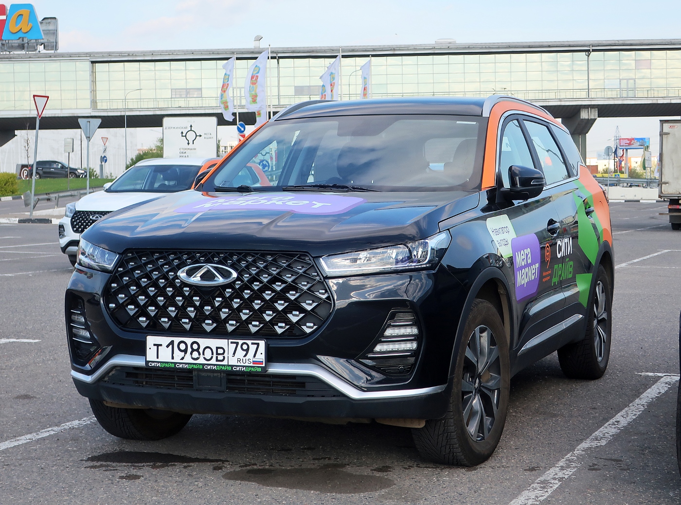 Москва, Chery Tiggo 7 № Т 198 ОВ 797