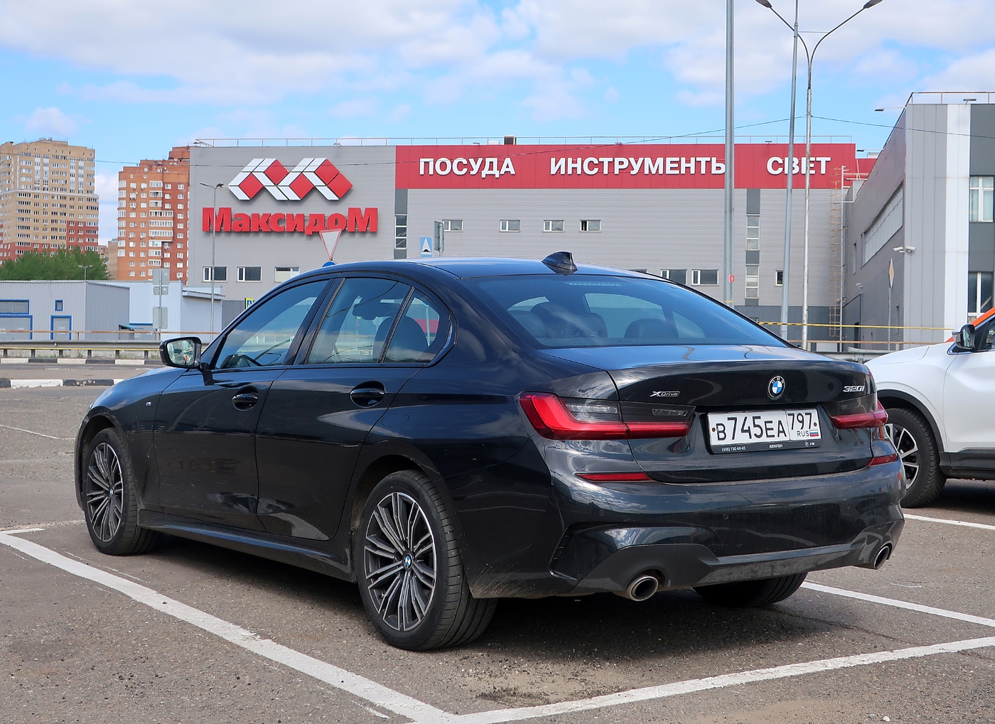 Москва, BMW 3 Series № В 745 ЕА 797