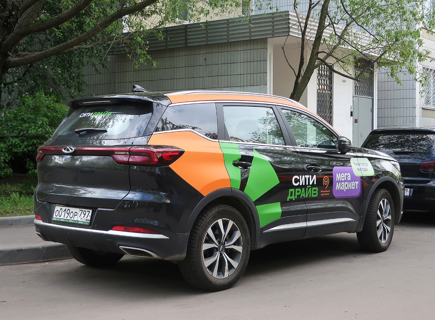 Москва, Chery Tiggo 7 № О 019 ОР 797