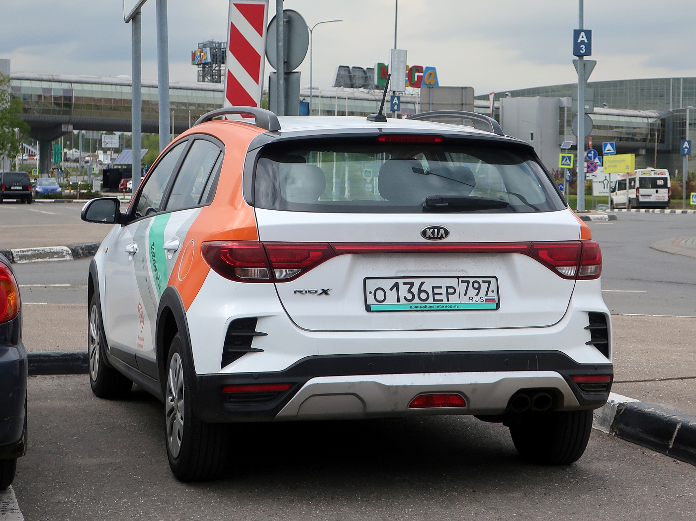 Москва, KIA Rio № О 136 ЕР 797