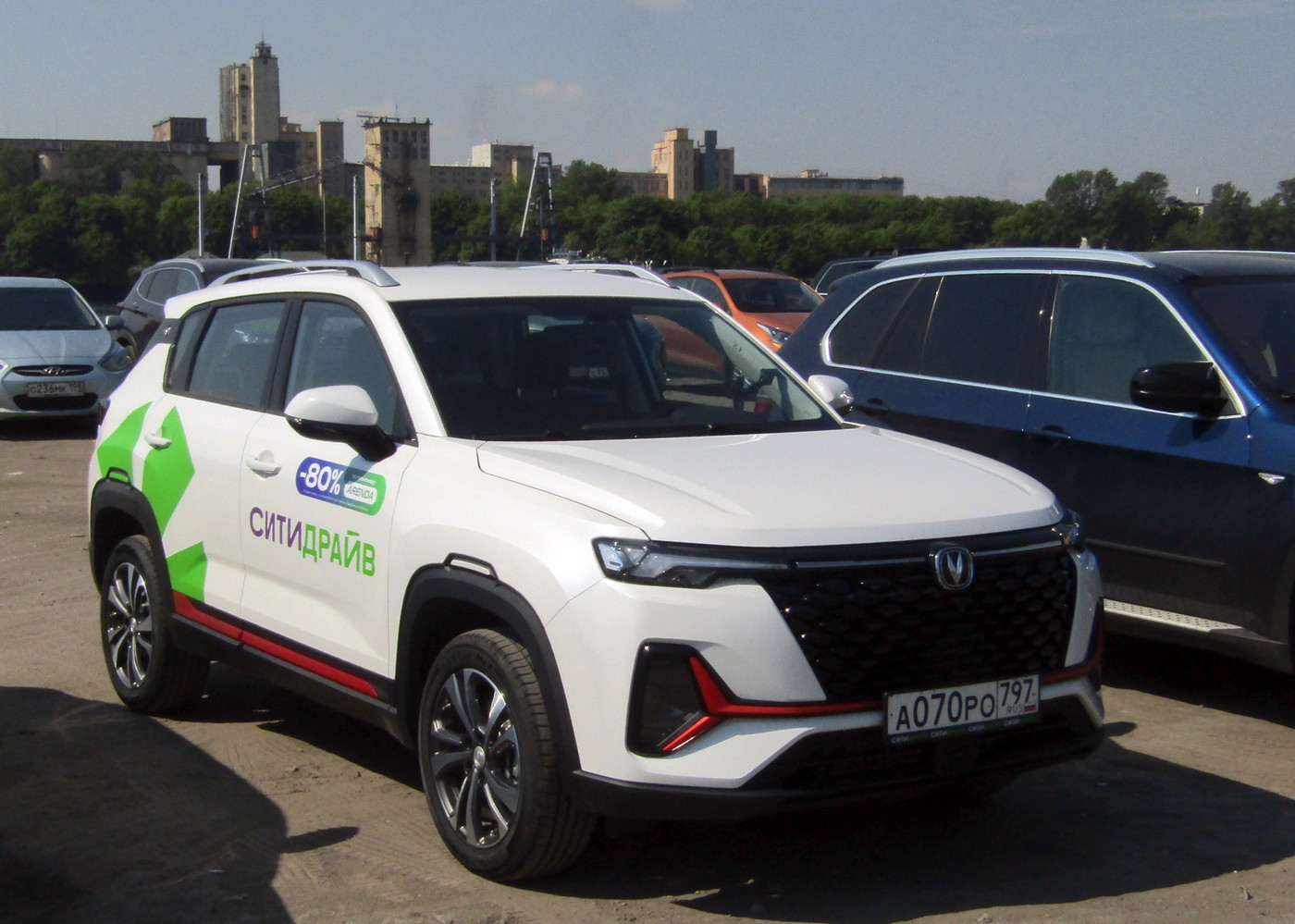Санкт-Петербург, Changan CS35 № А 070 РО 797