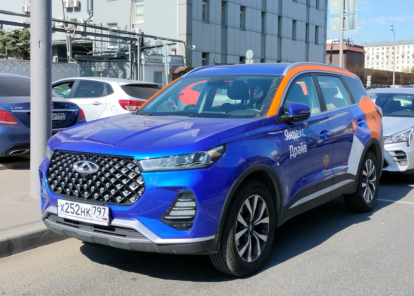 Москва, Chery Tiggo 7 № Х 252 НК 797