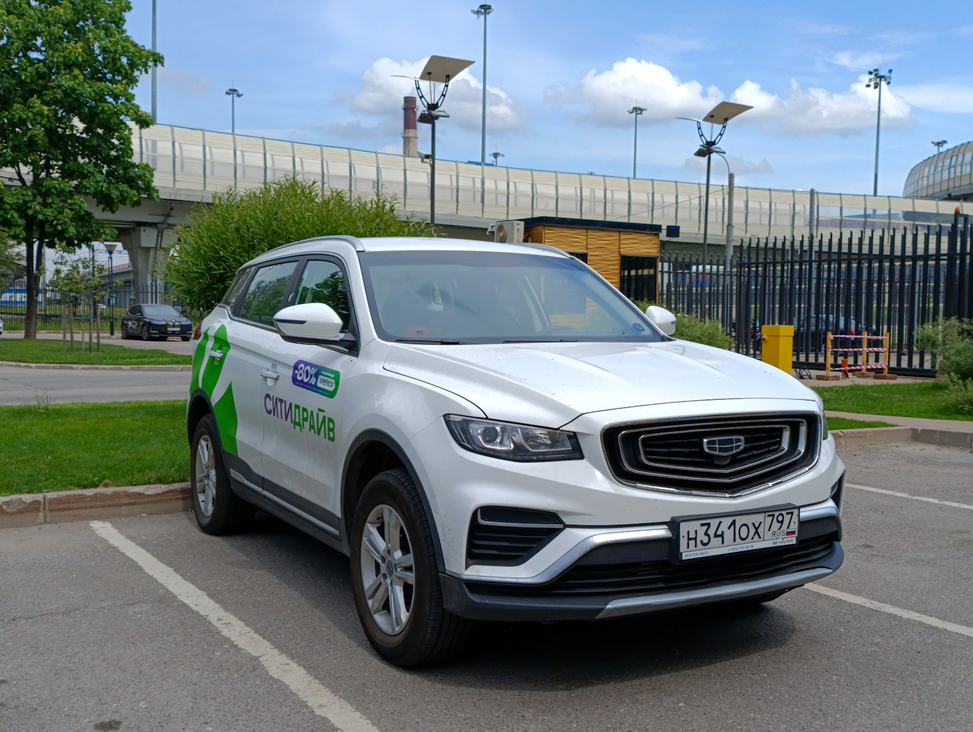 Санкт-Петербург, Geely Atlas № Н 341 ОХ 797