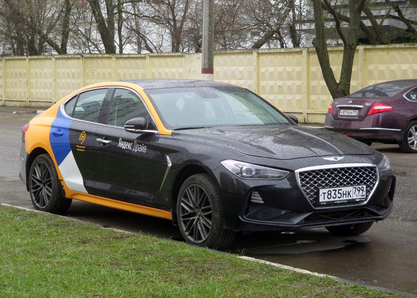 Москва, Genesis G70 № Т 835 НК 799
