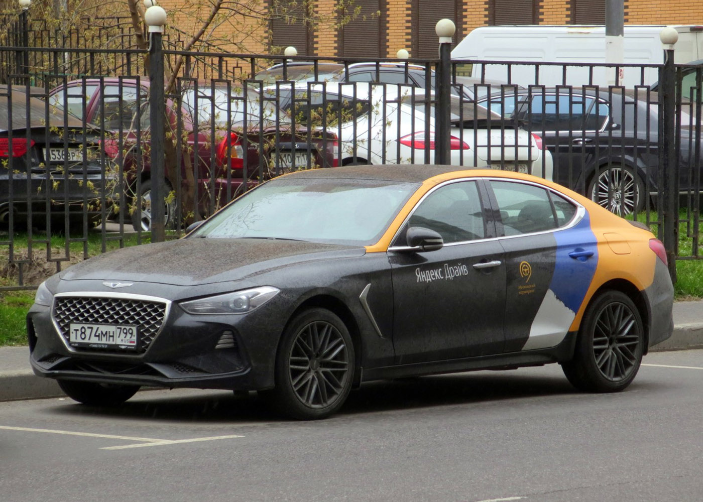 Москва, Genesis G70 № Т 874 МН 799