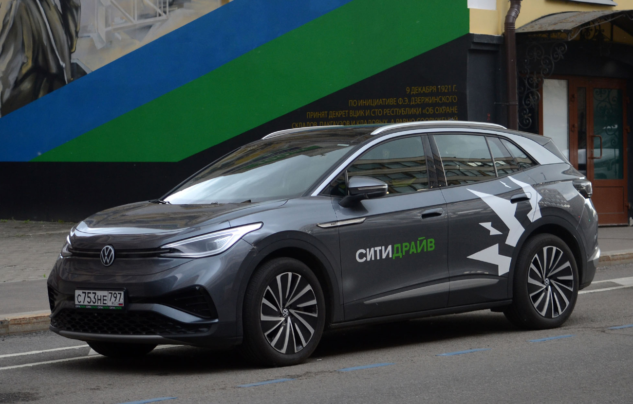 Москва, Volkswagen ID.4 № С 753 НЕ 797