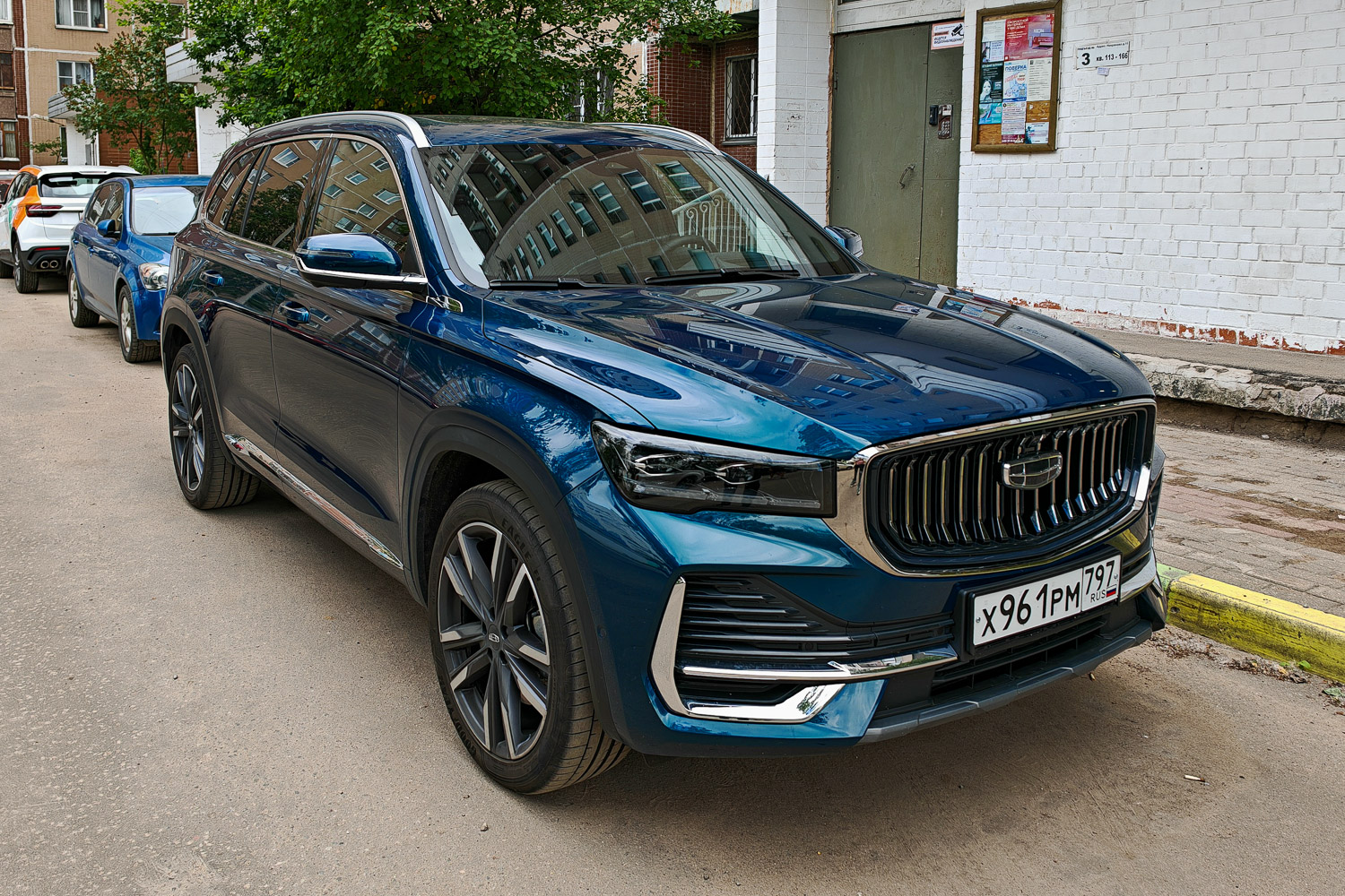 Москва, Geely Monjaro № Х 961 РМ 797