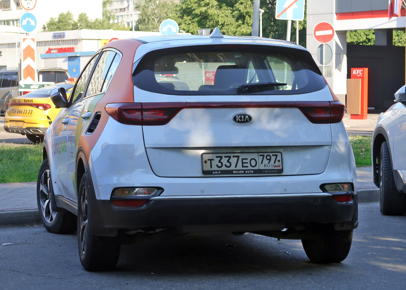 Москва, KIA Sportage № Т 337 ЕО 797