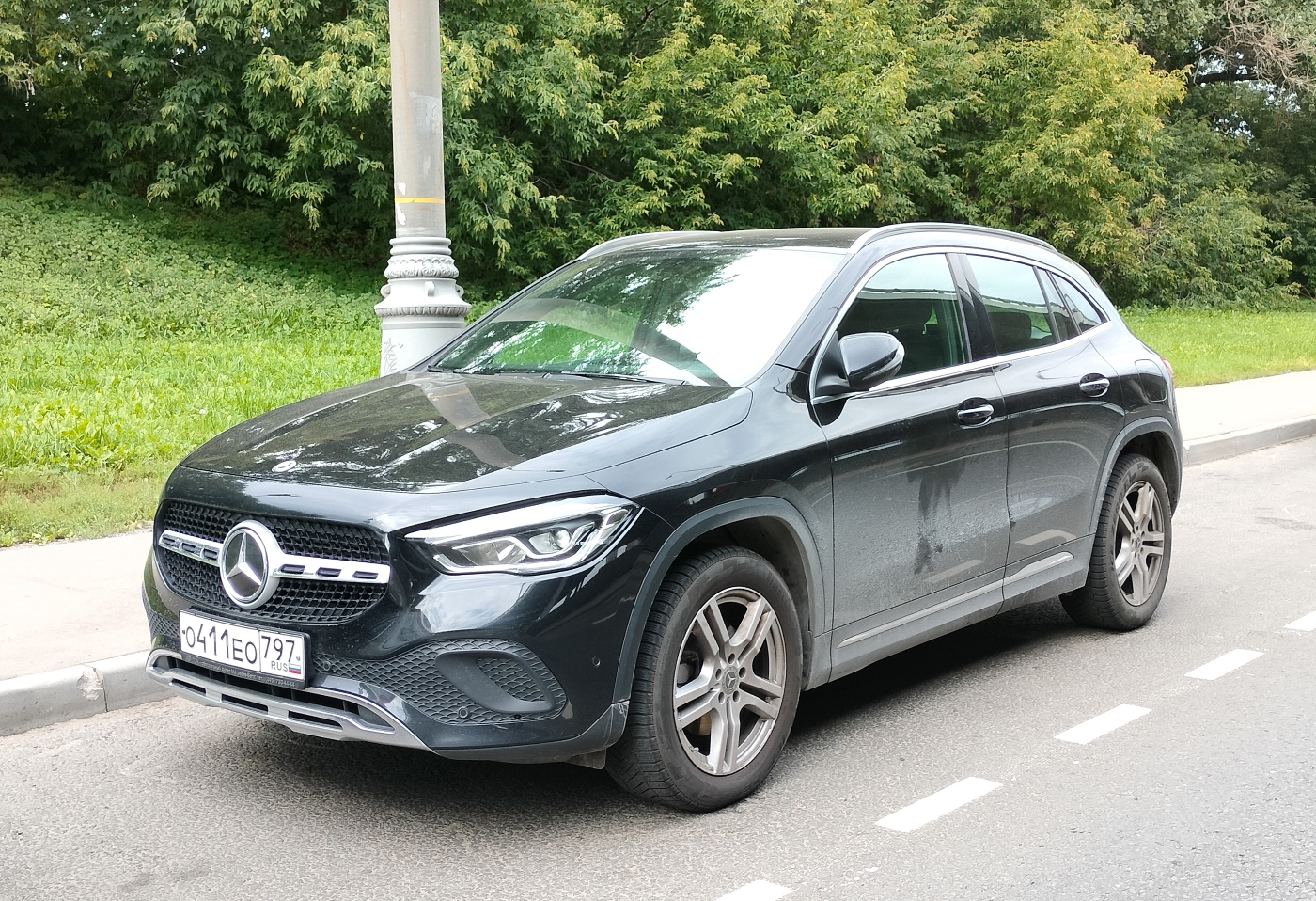 Москва, Mercedes-Benz GLA-Klasse № О 411 ЕО 797