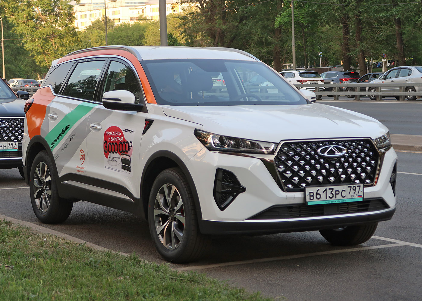 Москва, Chery Tiggo 7 № В 613 РС 797