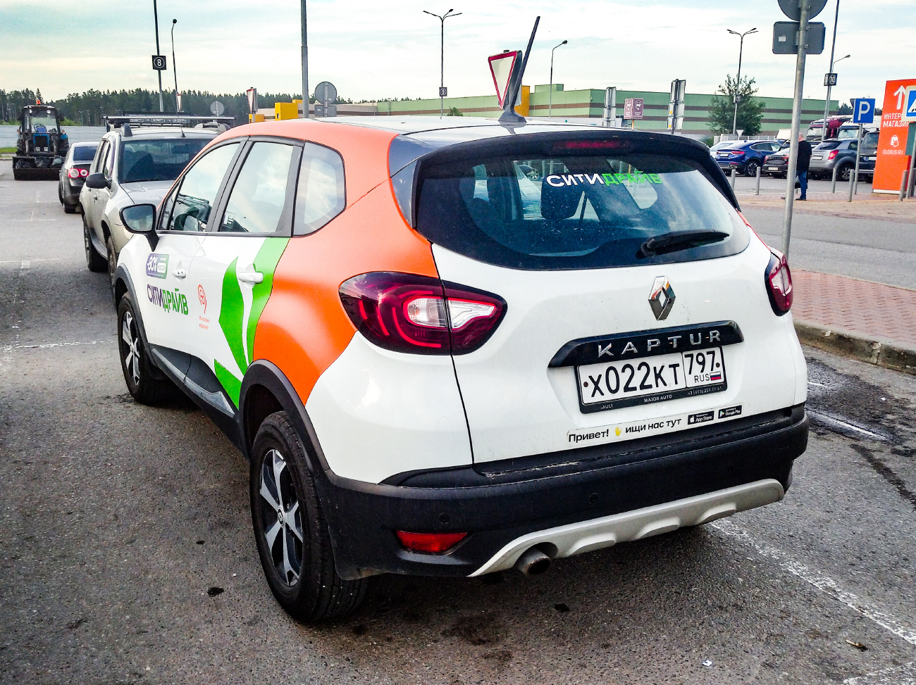 Москва, Renault Kaptur № Х 022 КТ 797