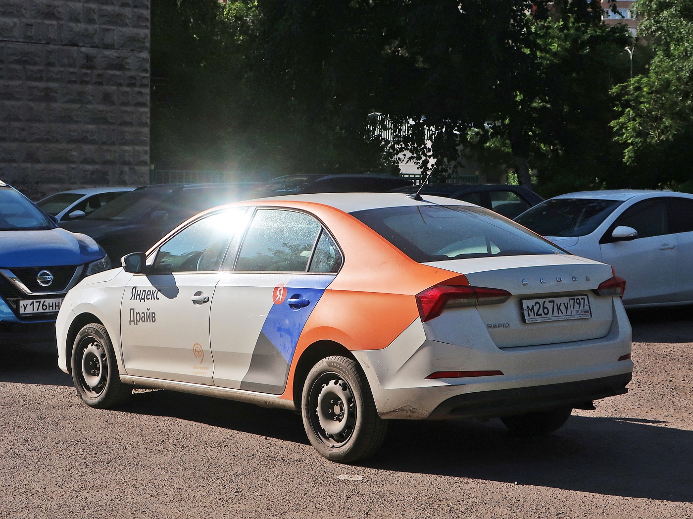 Москва, Škoda Rapid № М 267 КУ 797