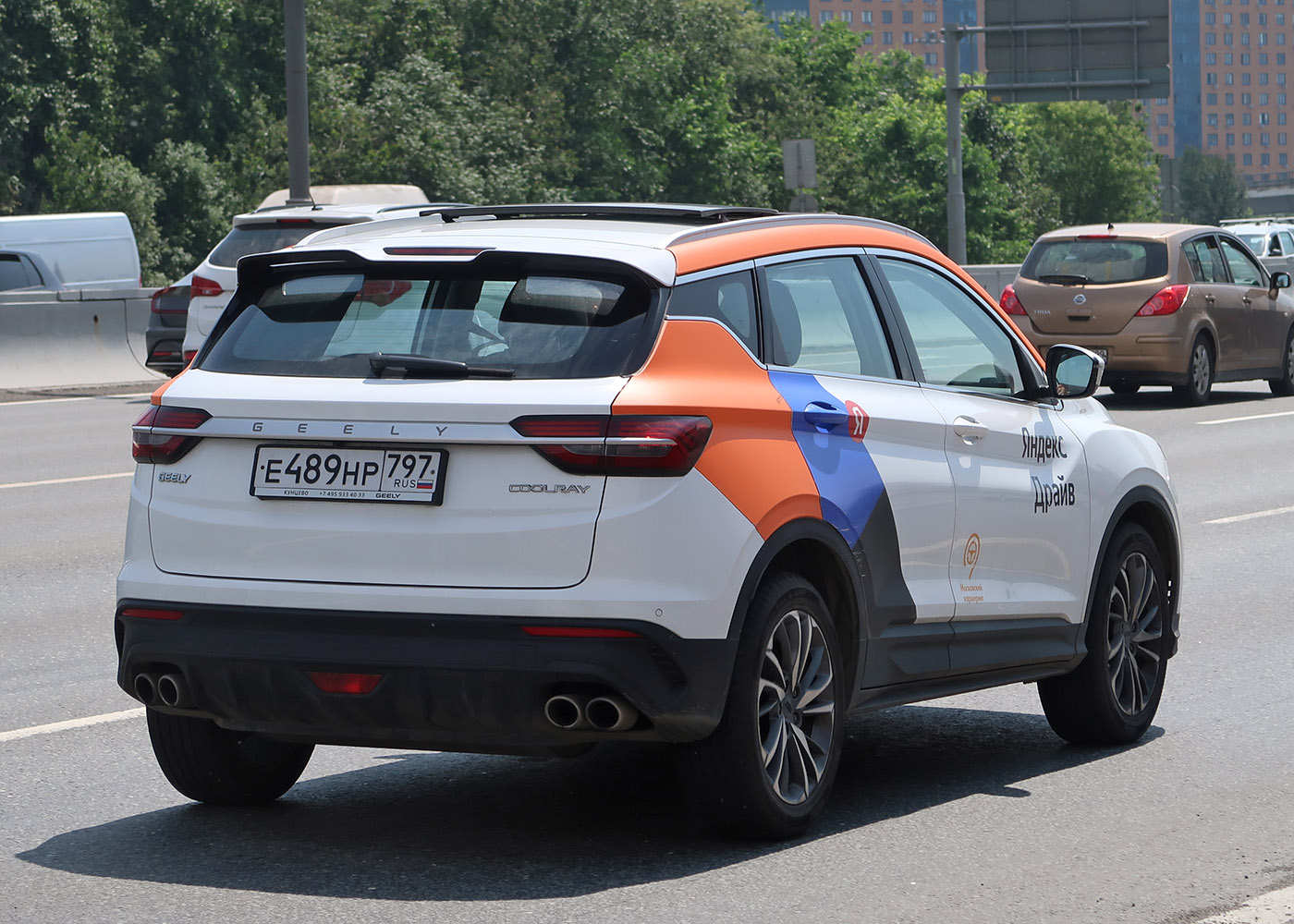 Москва, Geely Coolray № Е 489 НР 797