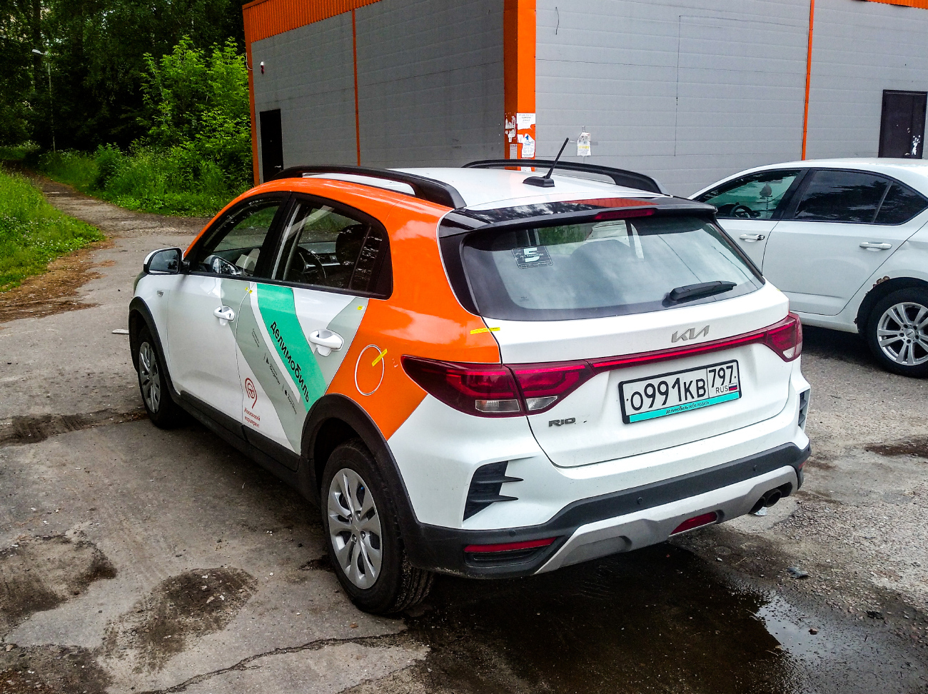 Москва, KIA Rio № О 991 КВ 797