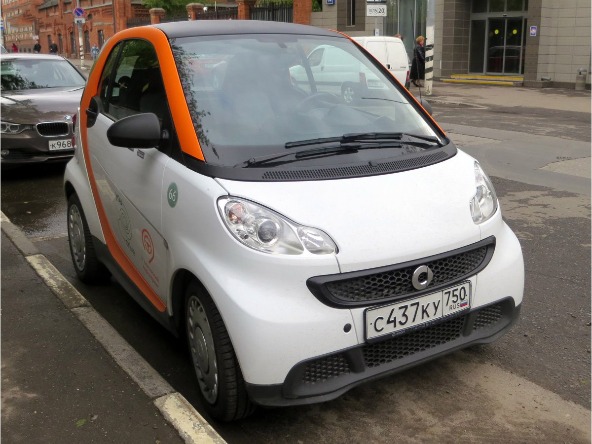 Москва, Smart ForTwo № С 437 КУ 750