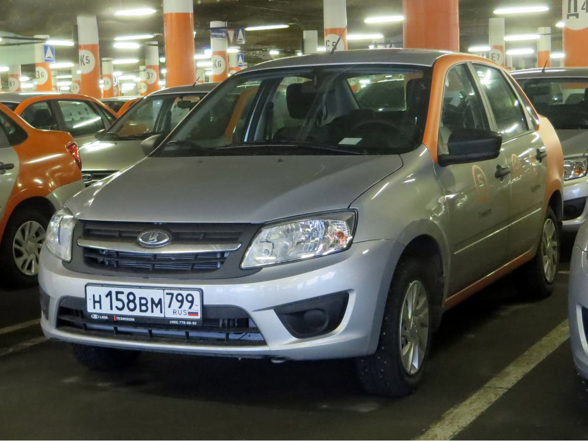 Москва, Lada Granta № Н 158 ВМ 799