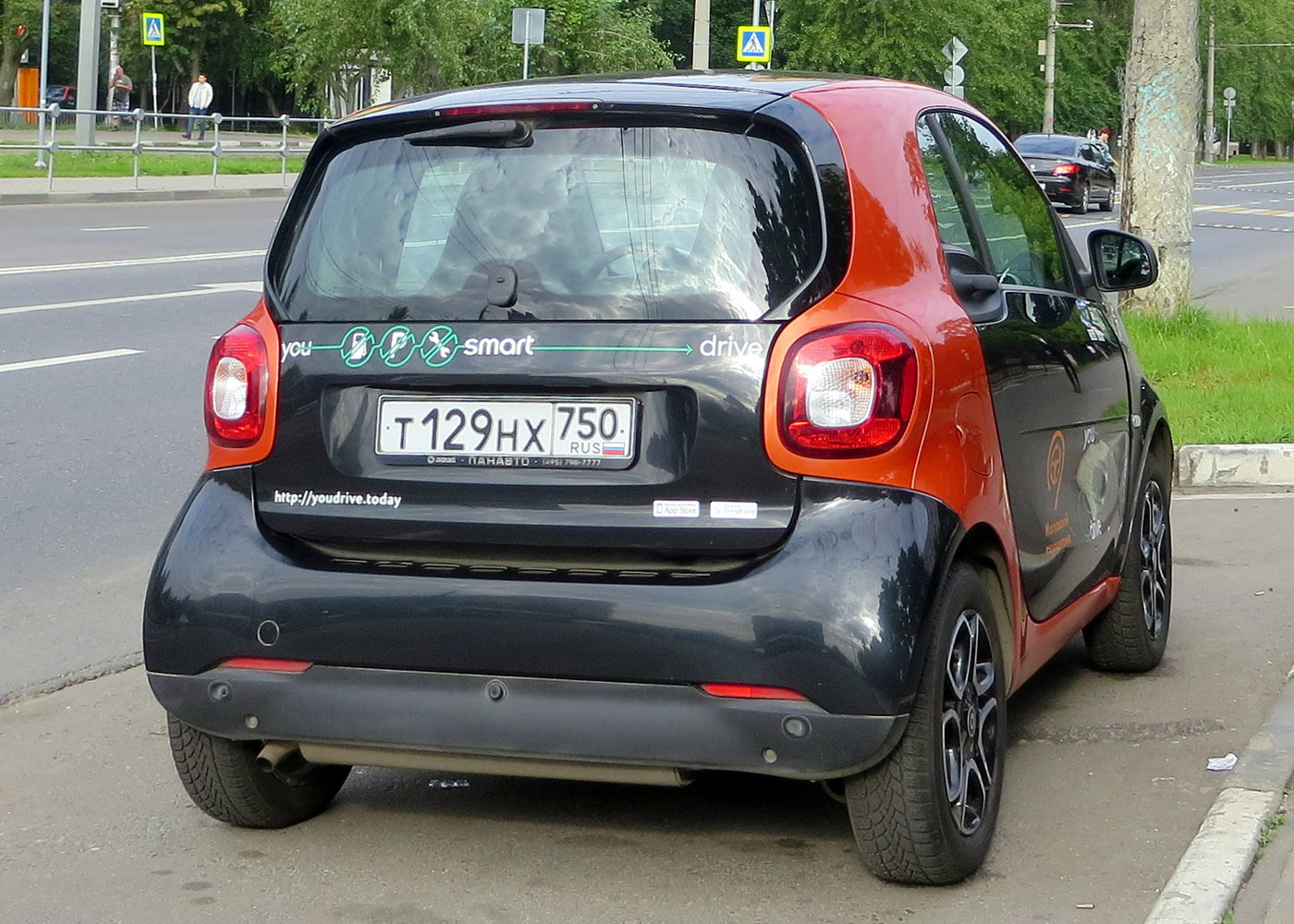 Москва, Smart ForTwo № Т 129 НХ 750
