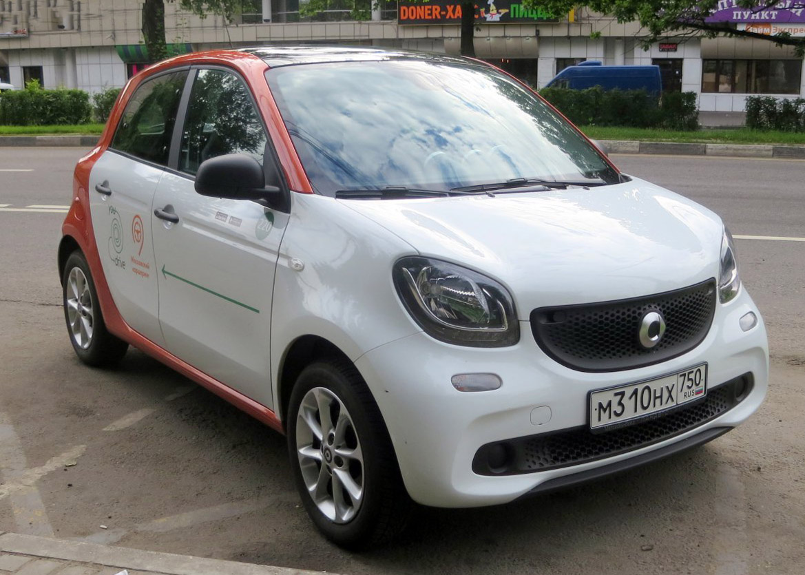 Москва, Smart ForFour № М 310 НХ 750
