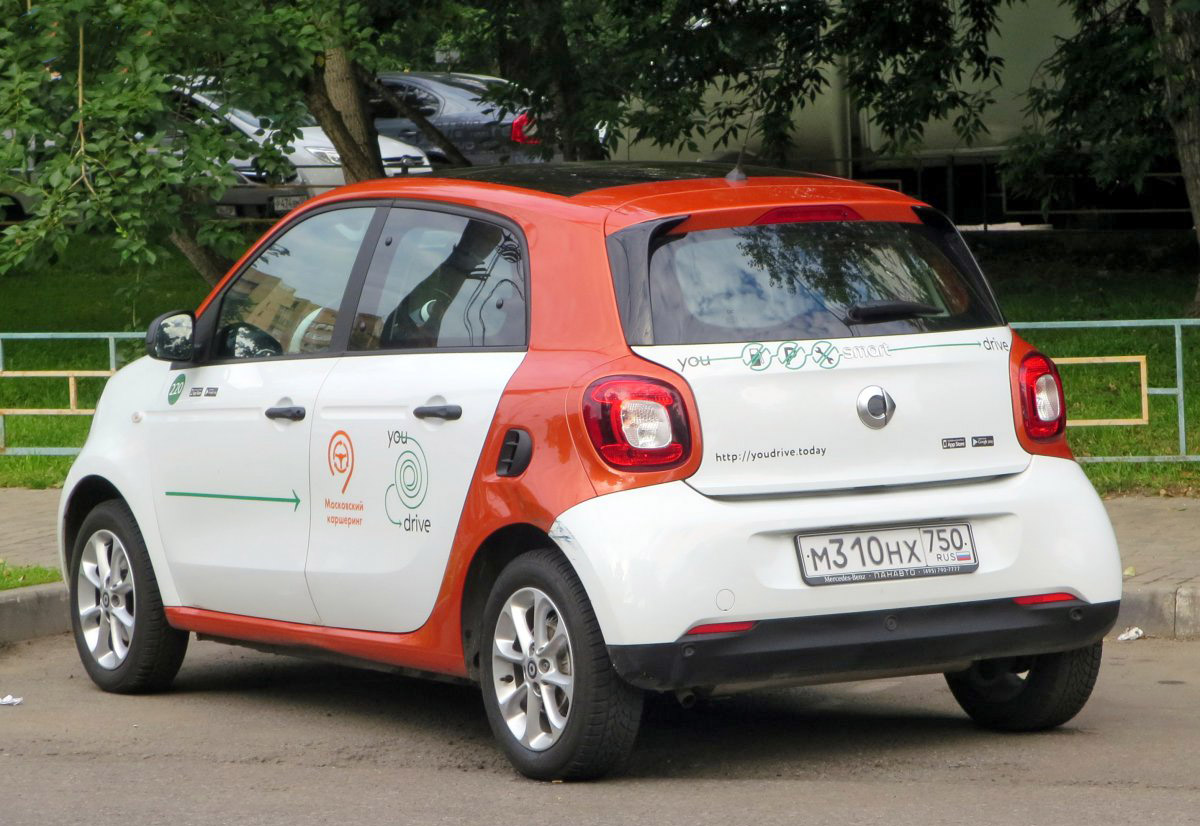 Москва, Smart ForFour № М 310 НХ 750