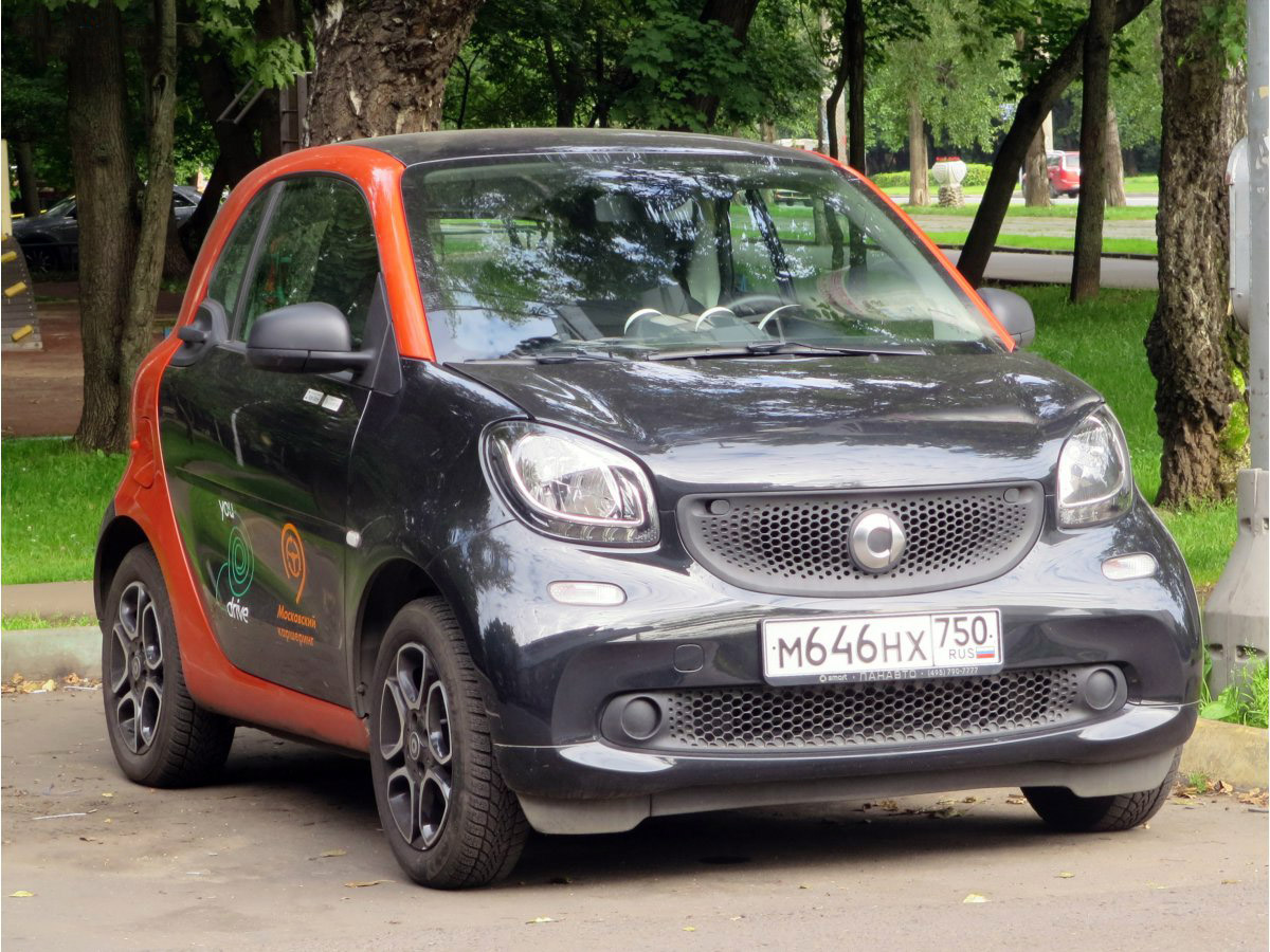 Москва, Smart ForTwo № М 646 НХ 750