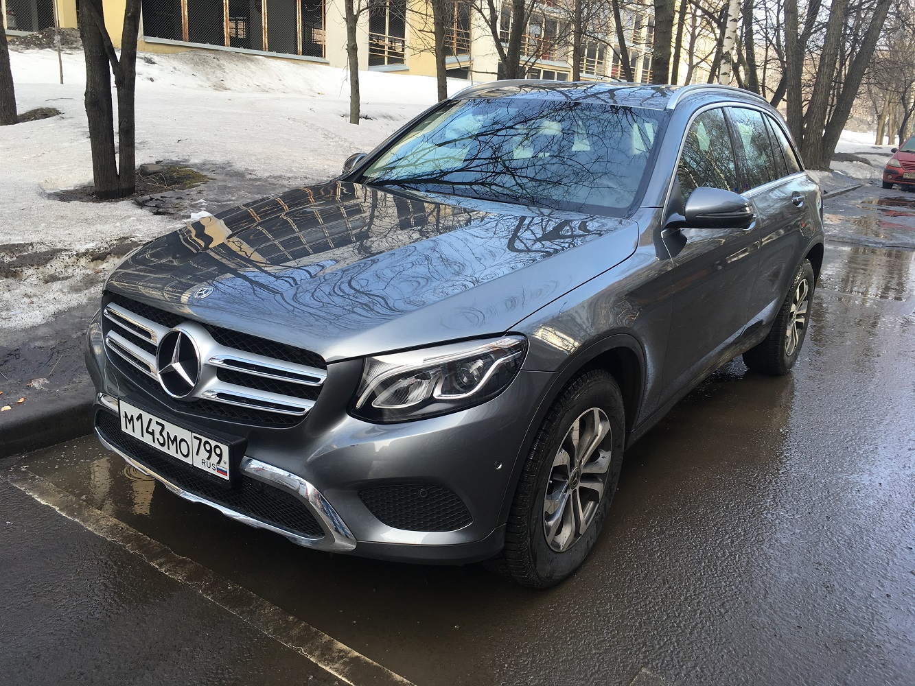 Москва, Mercedes-Benz GLC-Klasse № М 143 МО 799