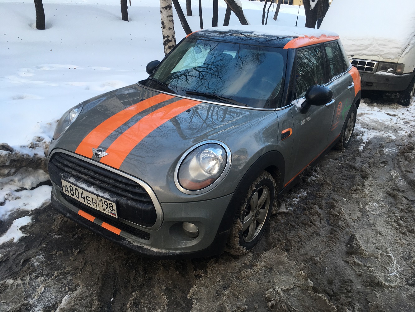 Москва, MINI Hatch № А 804 ЕН 198