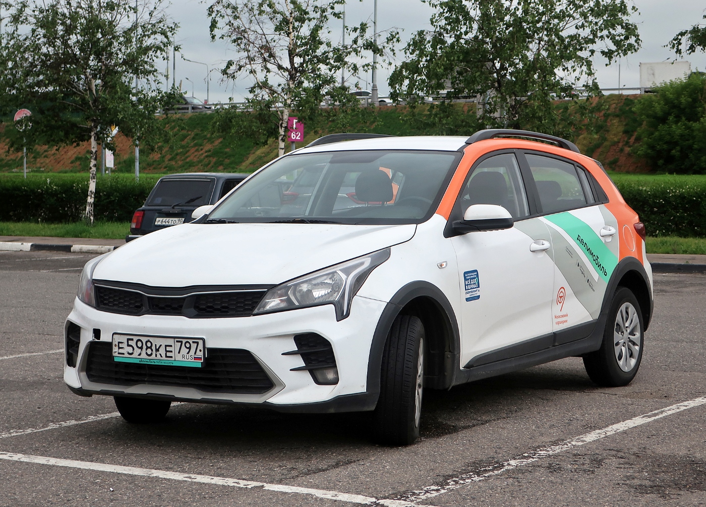Москва, KIA Rio № Е 598 КЕ 797