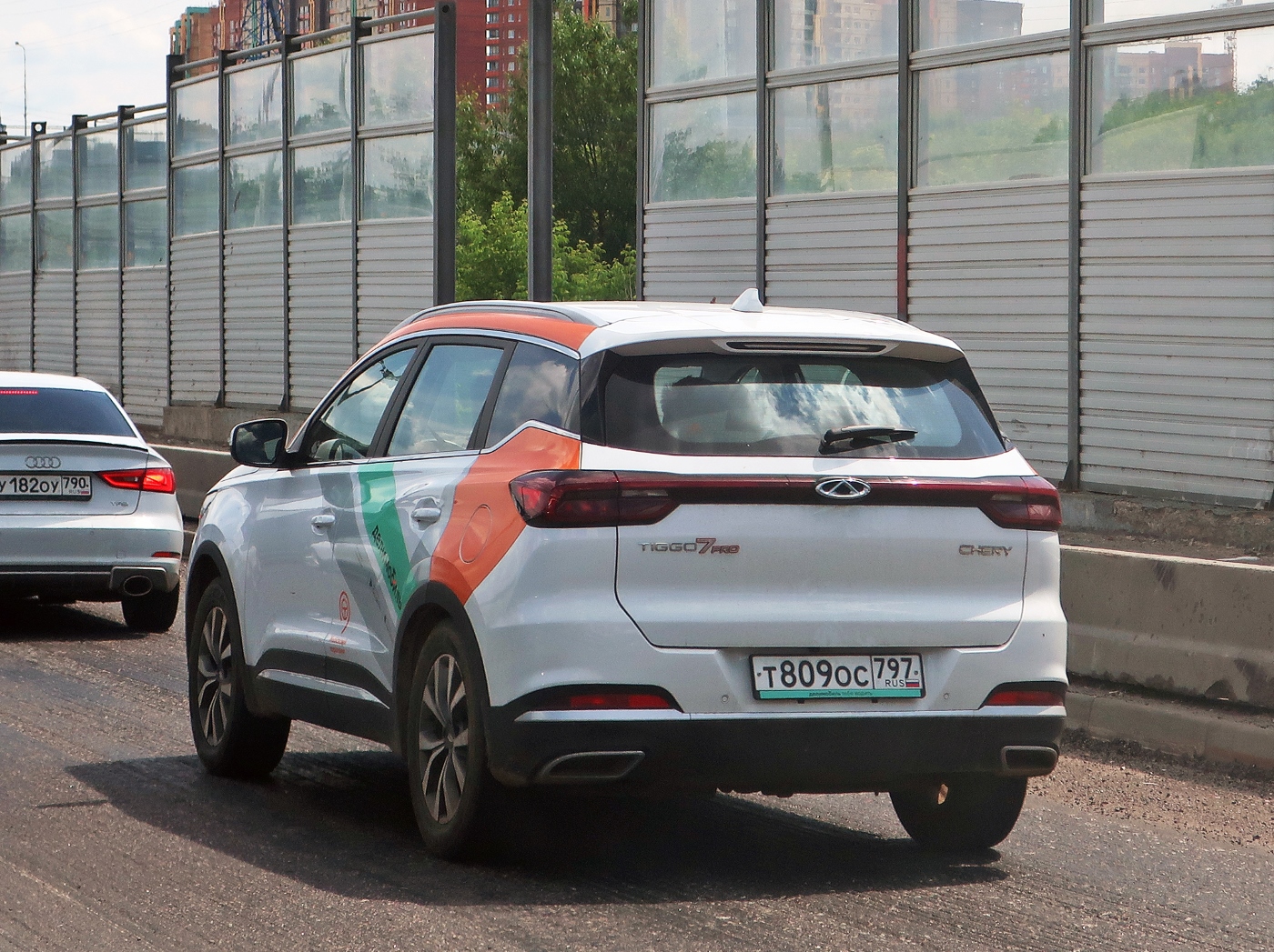 Москва, Chery Tiggo 7 № Т 809 ОС 797