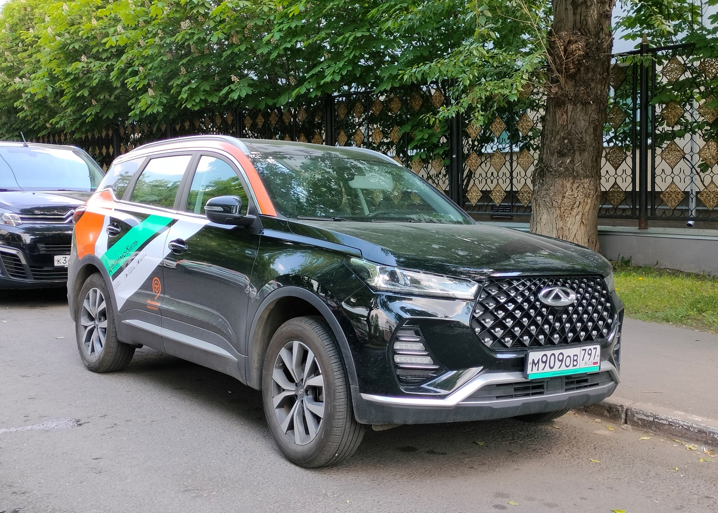Москва, Chery Tiggo 7 № М 909 ОВ 797