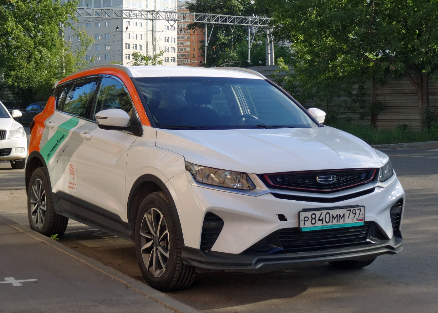 Москва, Geely Coolray № Р 840 ММ 797