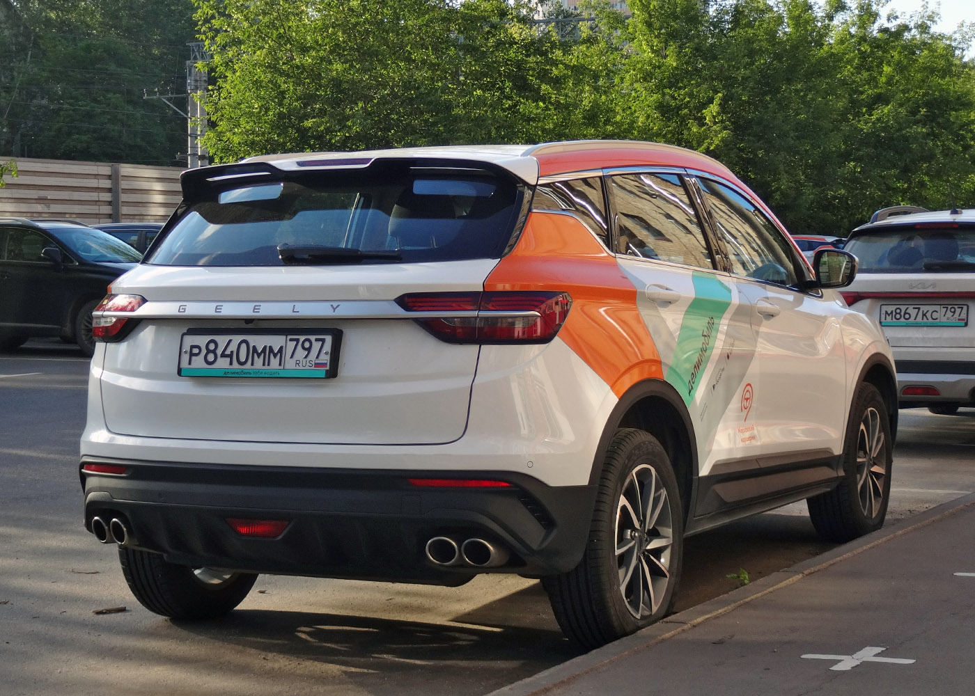 Москва, Geely Coolray № Р 840 ММ 797