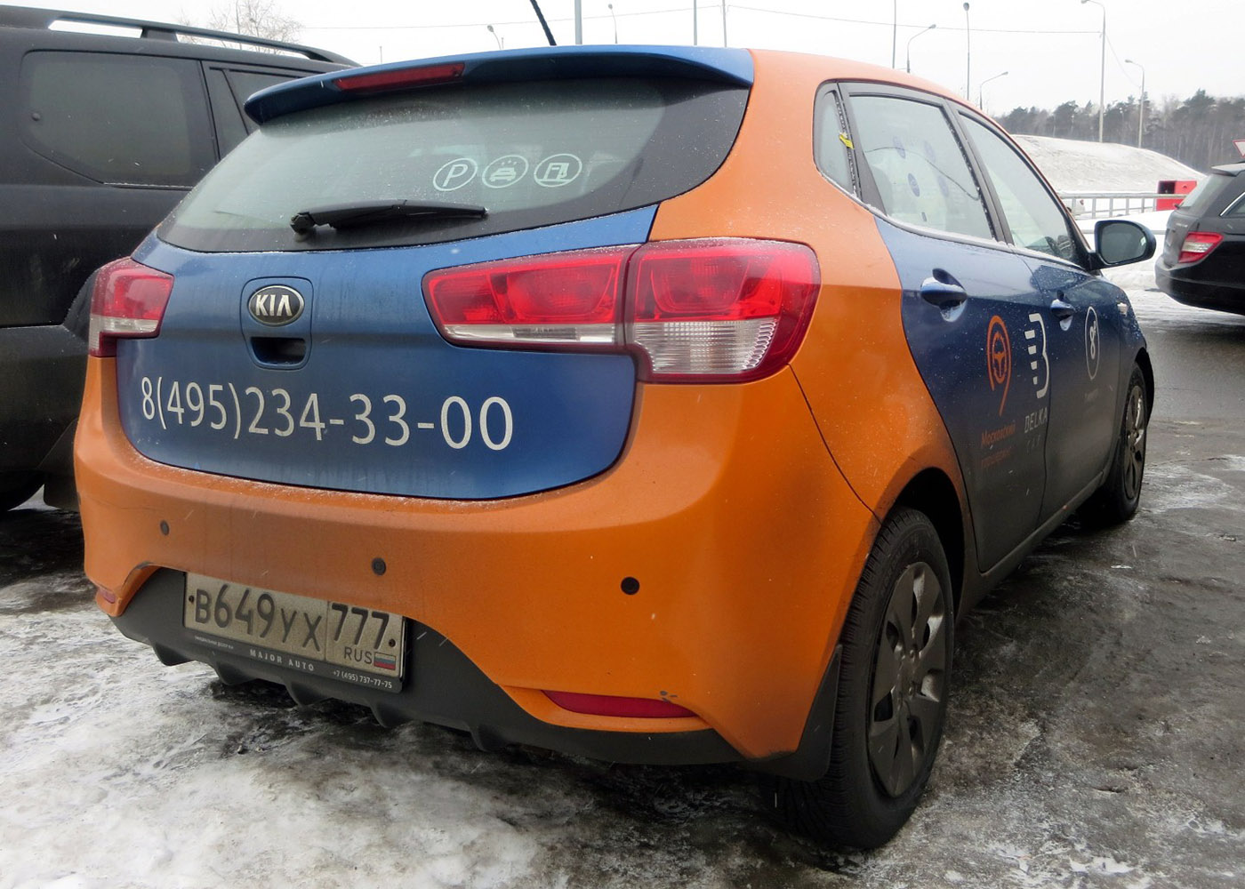 Москва, KIA Rio № В 649 УХ 777