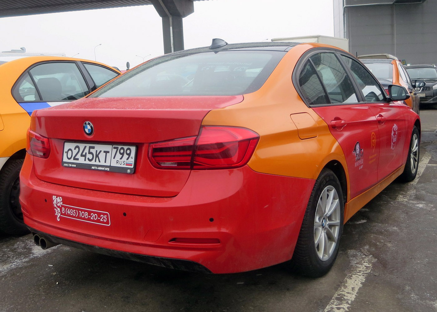 Москва, BMW 3 Series № О 245 КТ 799