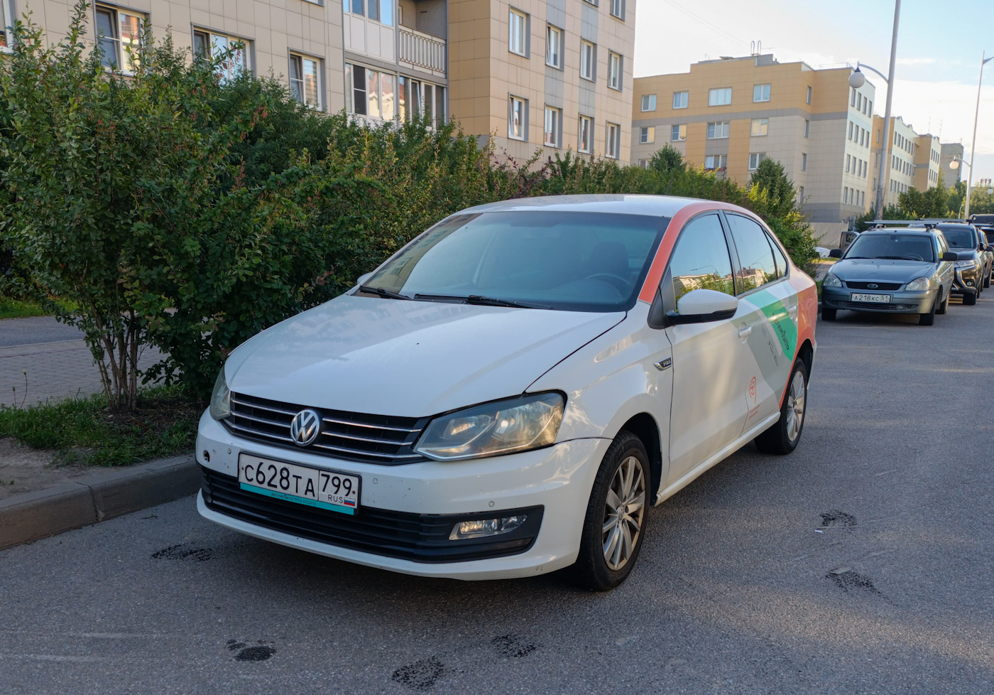 Санкт-Петербург, Volkswagen Polo № С 628 ТА 799