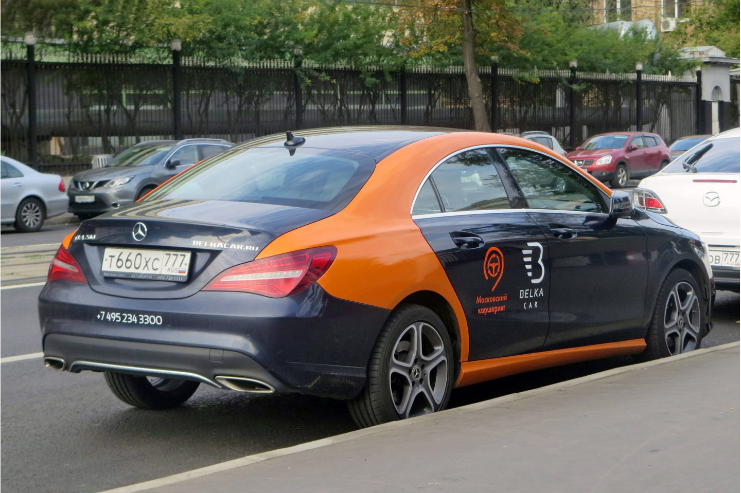 Москва, Mercedes-Benz CLA-Klasse № Т 660 ХС 777