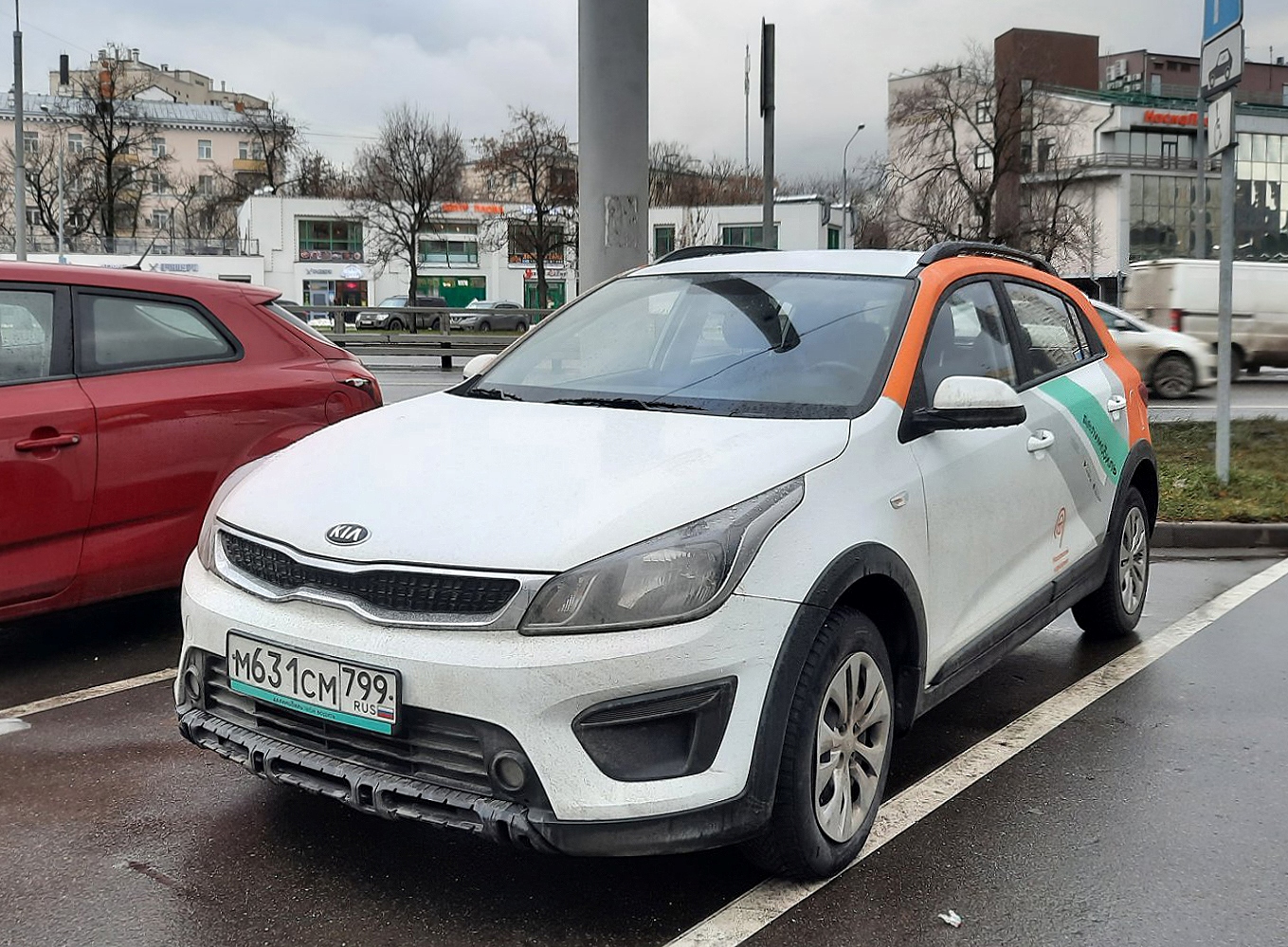 Москва, KIA Rio № М 631 СМ 799