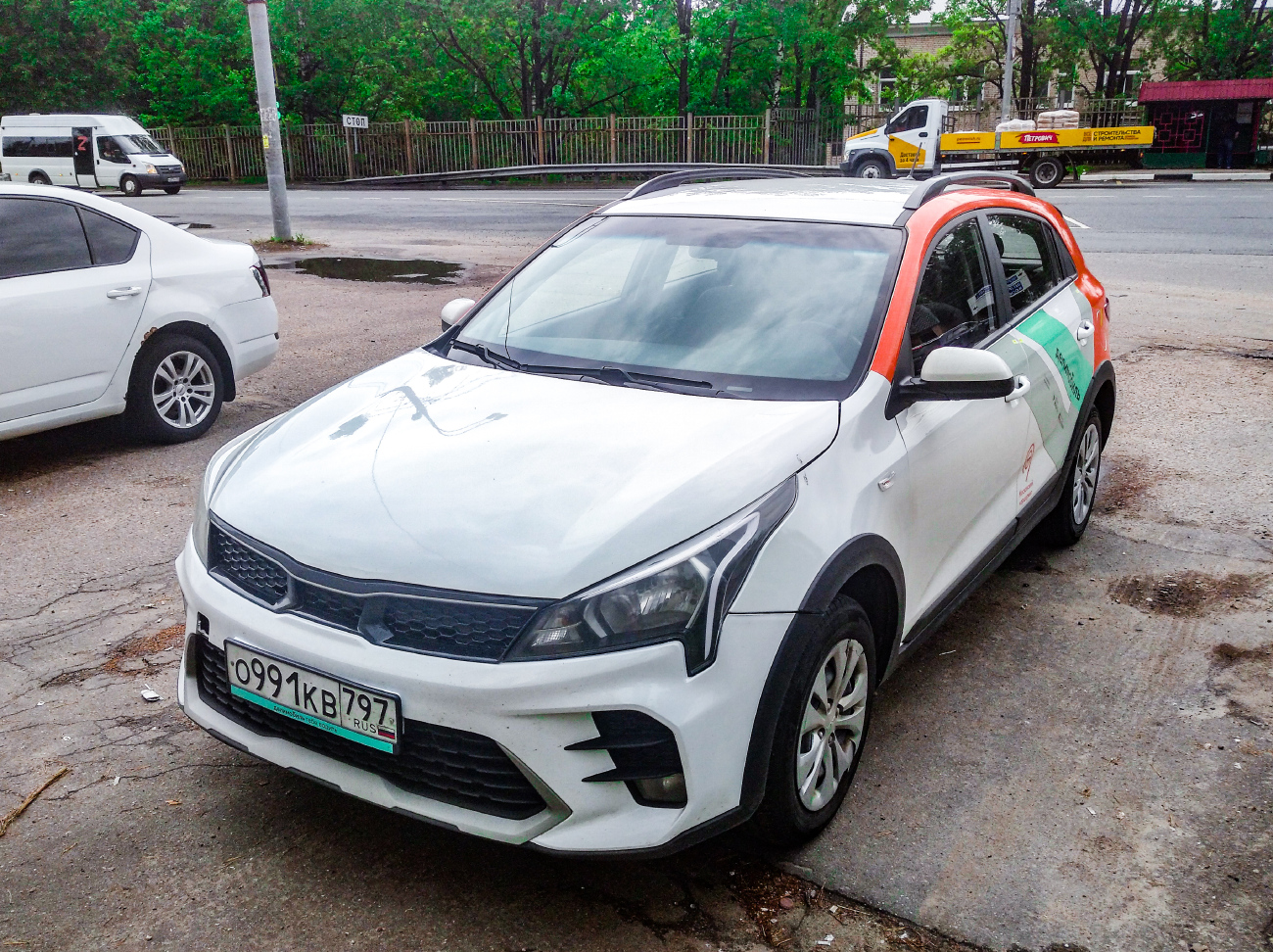 Москва, KIA Rio № О 991 КВ 797
