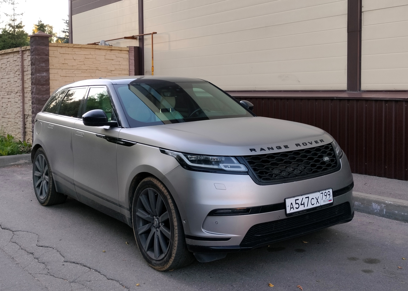 Москва, Land Rover Range Rover Velar № А 547 СХ 799